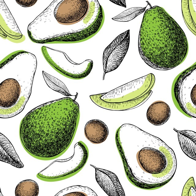 El aguacate, un fruto rico en nutrientes como la biotina y la vitamina E