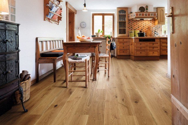 Foto Los suelos de madera, imprescindibles para conseguir una decoración rústica