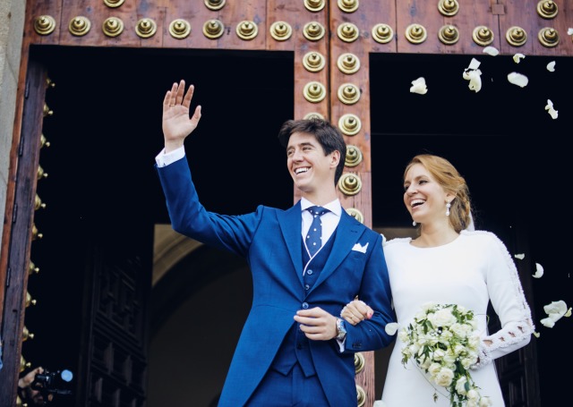 Foto Esaú Fernández y María Toledo, convertidos en marido y mujer