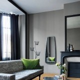 El negro es un color infinitamente combinable en decoración de interiores