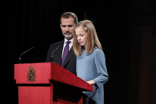 Foto La princesa Leonor celebra su 13 cumpleaños con su primer discurso
