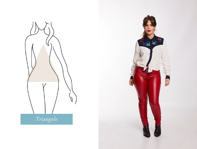 Foto Silueta de triángulo