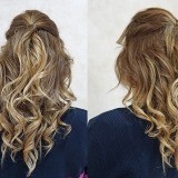 Semirecogido ondulado juvenil