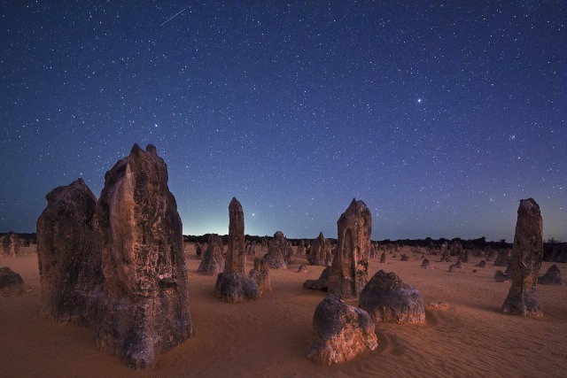 Foto Fotografía de David Noton de la salida de la Luna