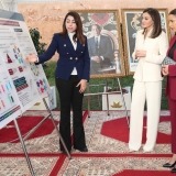Letizia Ortiz sorprende con su traje de pedida de mano en Marruecos
