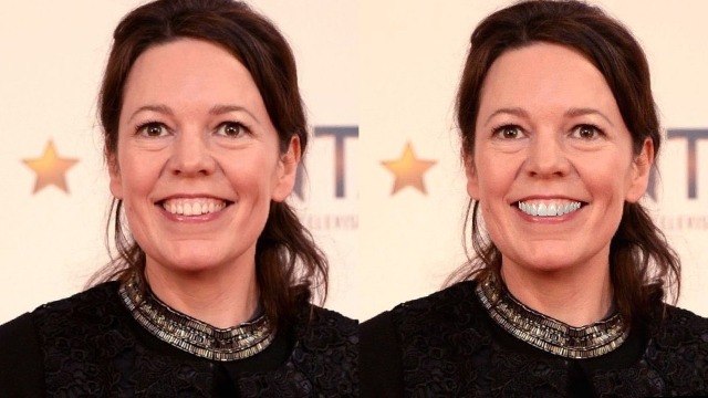 Foto La sonrisa gingival de Olivia Colman