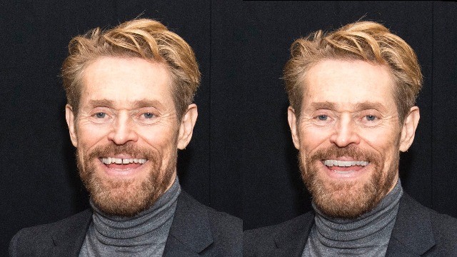 Foto Los dientes separados de Willem Dafoe
