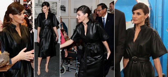 Foto La reina Letizia sorprende en ARCO 2019 estrenando su look más transgresor de 2019