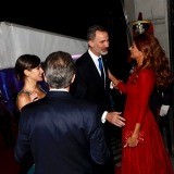 Los Reyes reciben el saludo de Mauricio Macri y Juliana Awada
