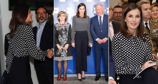 Foto La reina Letizia recupera el look del desplante a la reina Sofía