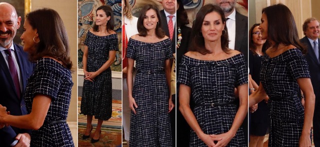 Foto Letizia estrena un vestido de Zara de 20 euros ¡y triunfa!