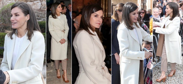 Foto Letizia recupera un abrigo que estrenó hace 14 años