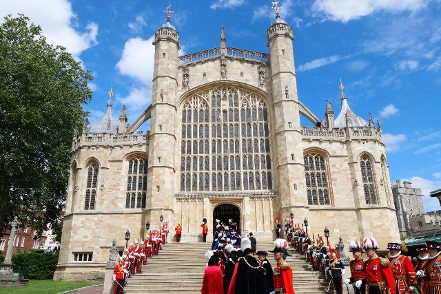 Foto Vista de la procesión camino de la Capilla de San Jorge