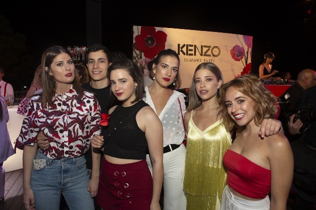 Foto El grupo más joven de la fiesta