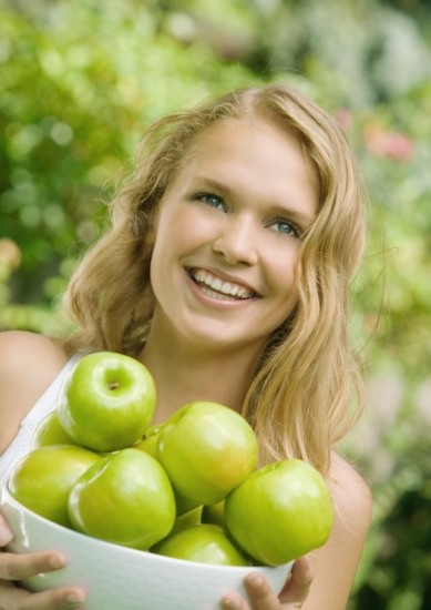 Foto Pierde calorías con la piel de manzana