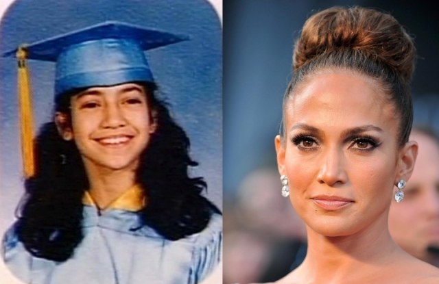 Foto El antes y después de Jennifer López