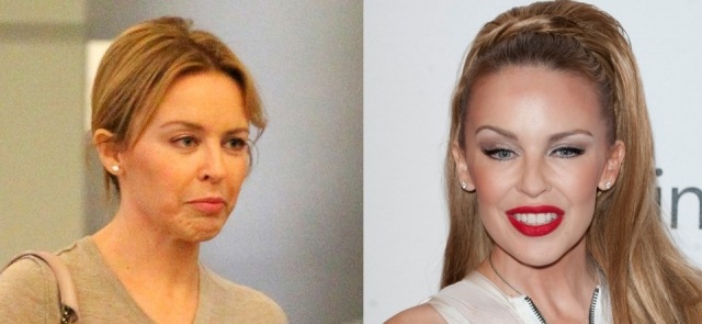 Foto Kylie Minogue no parece la misma sin maquillaje
