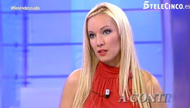Foto Belén explica cómo se ha difundido en redes sociales su foto desnuda